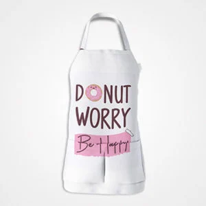 Donut Worry Be Happy Apron