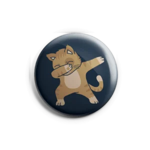 Dab Cat Badge