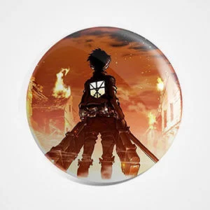 Attack On Titan Badge Design 002