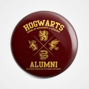 Hogwarts Alumni Harry Potter Badge