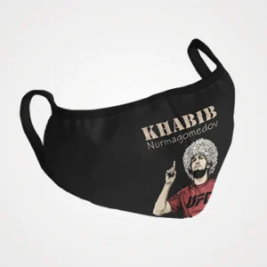 Khabib Nurmagomedov Black Face Mask