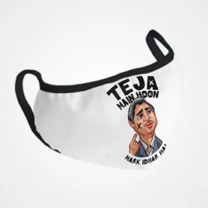 Teja Main Hoon Meme Face Mask