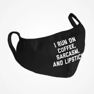 Sale I Run On Coffee Masks Face Mask