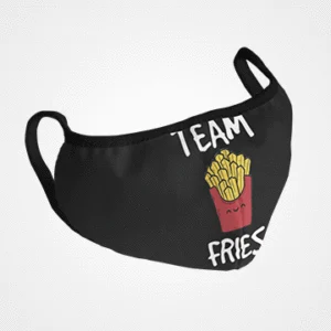 Team Extra Fries Masks Face Mask