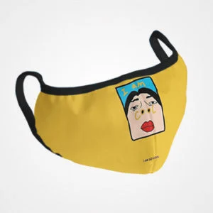 I Am Cool Girl Masks Face Mask