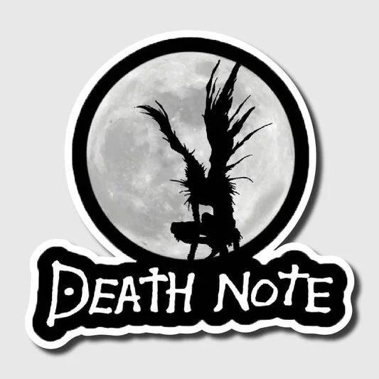 Death Note Ryuk And Moon Sticker