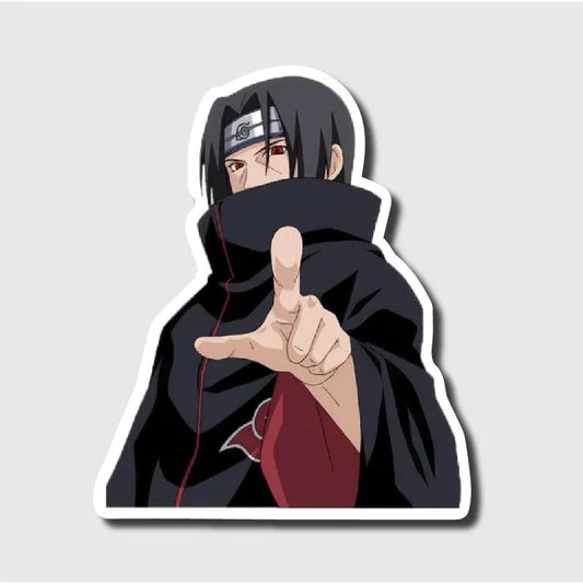 Naruto Itachi Hand Sign Sticker