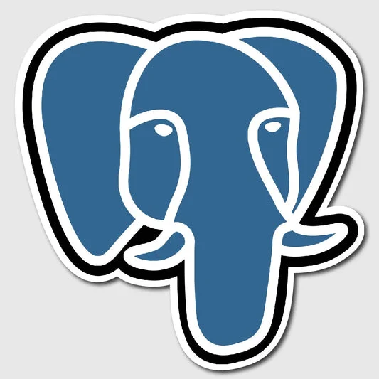 Postgresql Elephant Logo Sticker