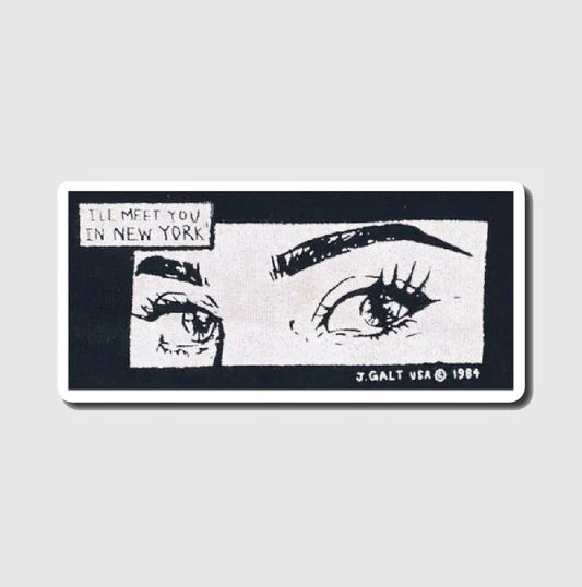 Youre My Type Manga Eyes Sticker