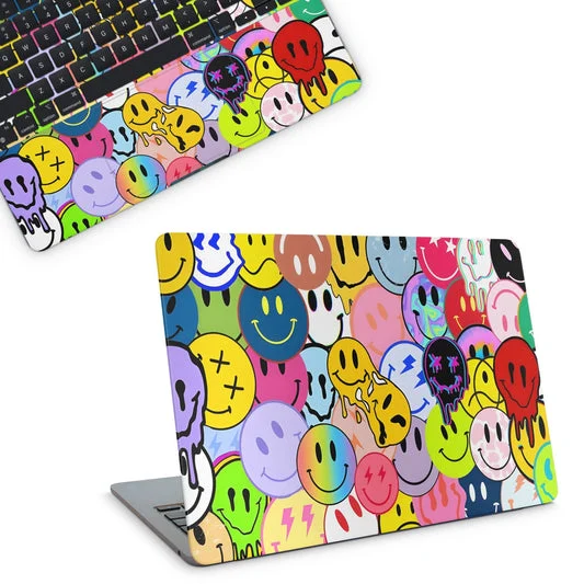 Smiley Emoji MacBook Skin