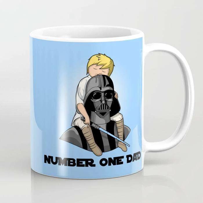 No 1 Dad Fathers Day Mug Design 002