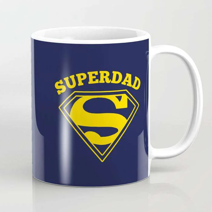 Super Dad Fathers Day Mug