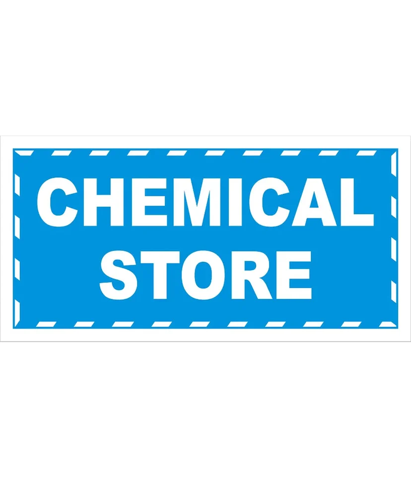 Chemical Store Sign Design 001