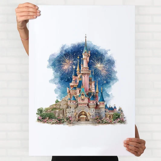 Disney Castle Poster