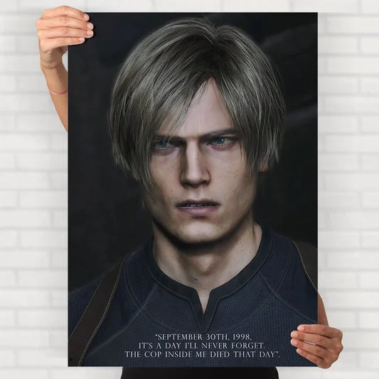 Leon S Kennedy Poster