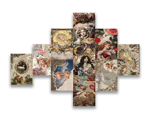 Light Fantasy Poster Set X10 A5 Poster Set Poster