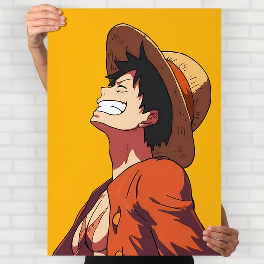 Luffy Poster One Piece Wall Art Poster