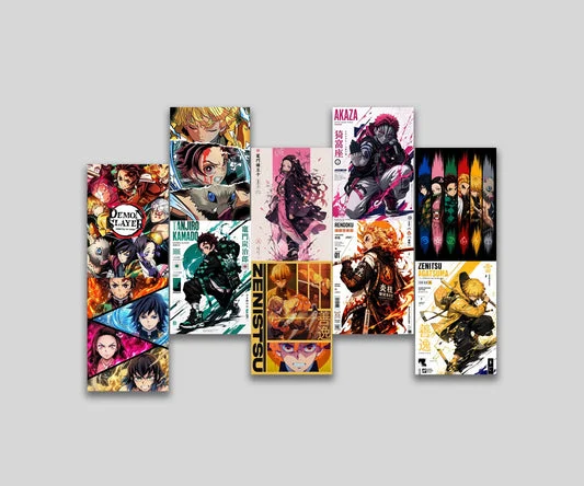 Demon Slayer Character Poster Wall Set Poster
