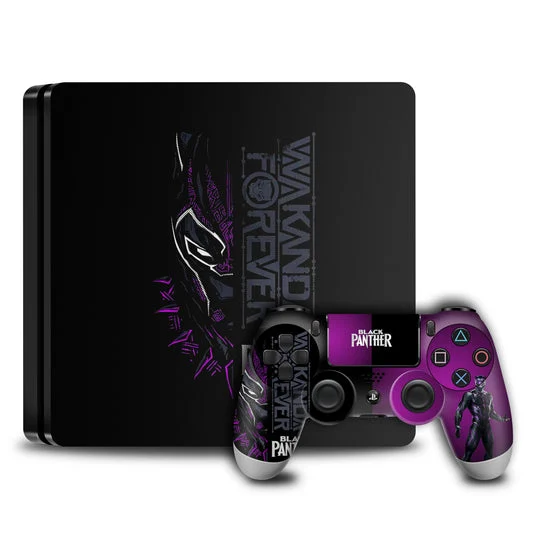 Black Panther Wakanda Purple PS4 Skin