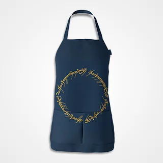 Barbed Wire Circle Apron