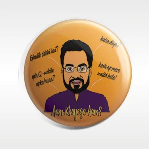 Aam Khayega Aam Amir Liaquat Badge