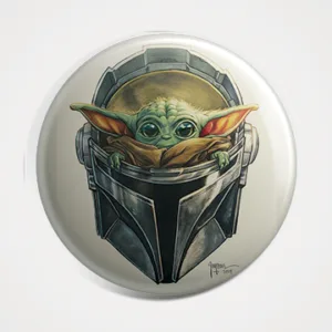 Baby Yoda Badge