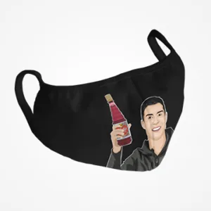 Cristiano Ronaldo Rooh Afza Masks Face Mask