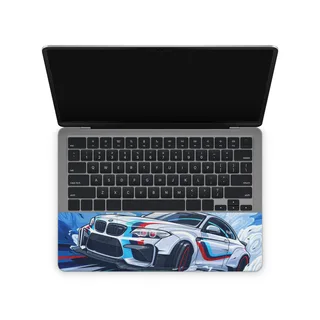 BMW Nfs Blue Laptop Skin