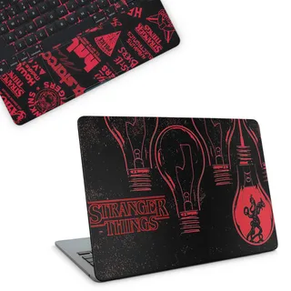 Black Stranger Things MacBook Skin