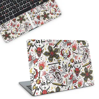 Doodles Stranger Things MacBook Skin