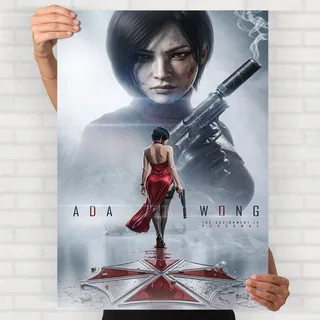 Ada Wong Resident Evil Poster Gaming Wall Art Poster