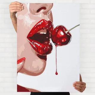Aesthetic Cherry Poster Design 002