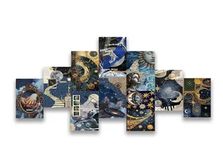 Celestial Poster Set X10 A5 Poster Set Poster