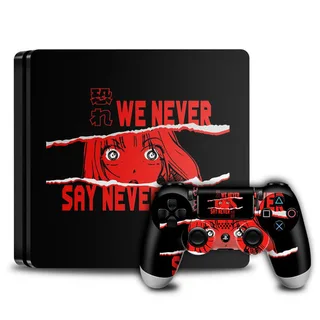 Ninja We Never Say Never Red PS4 Skin