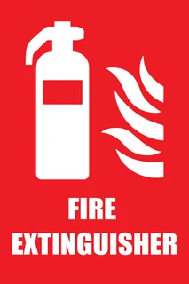 Fire Extinguisher Location Sign