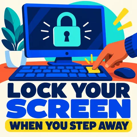 Lock Your Screen When You Step Away