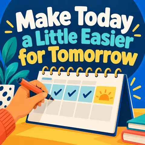 Make Today a Little Easier for Tomorrow