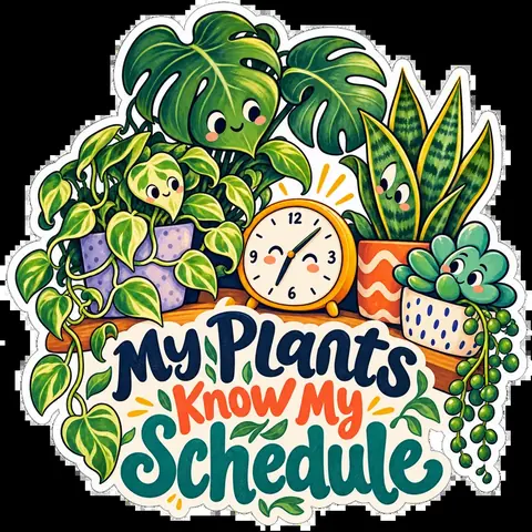 My Plants Know My Schedule