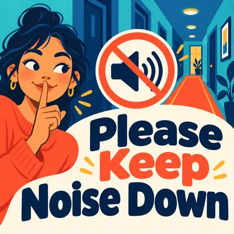 Please Keep Noise Down